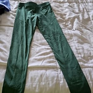Crewcuts green leggings